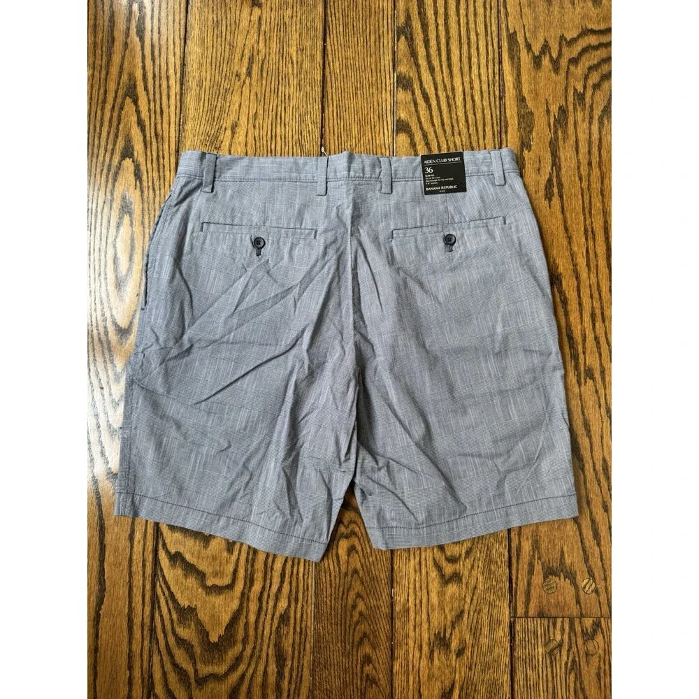 Banana Republic Men's Aiden Flat Front Chino Shorts, Size 36, Lot of 5